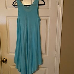 Gorgeous, blue handkerchief dress. Size One Size